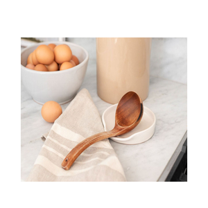 Cuillère à soupe en bois de Style tendance Accessoires de cuisine Logo personnalisé Long manche Grande cuillère à soupe Louche bonne qualité - Product Image 6