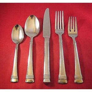 Nuevo mango redondo grueso de Metal brillante, acero inoxidable, plateado real, cubiertos, cuchara, tenedor y cuchillo, juego de cubiertos - Product Image 2