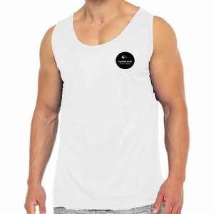 Custom Brand Sleeveless Tank Tops Personalized Cotton Polyester Dry Cool Fitness Singlet <b>Ribbed</b> Plain Gym Summer Sportswear <b>Men</b> - Product Image 2