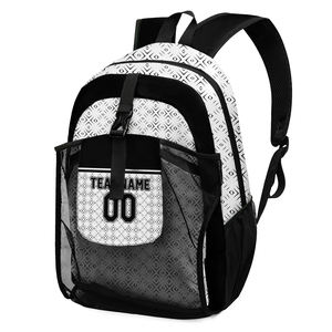 Mochila de Pana de Gran Capacidad para Equipos, con Estampado de Letras, Impresión de Logotipo Personalizado, Duradera, para Deportes, Viajes, Escuela, SSTB-0070B - Product Image 2