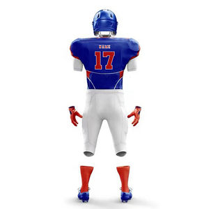 Equipo personalizado de fútbol americano uniforme al por mayor poliéster sublimación OEM desgaste - Product Image 6