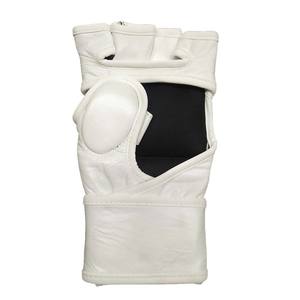 Guantes de entrenamiento de cuero de vaca personalizados de alta calidad UFC MMA cuero de PU de medio dedo para boxeo y entrenamiento Mma - Product Image 6
