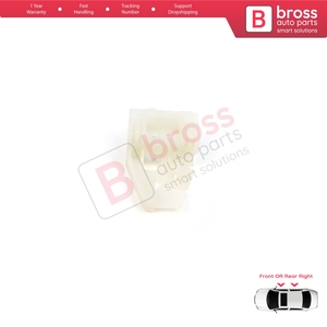 Clips de Reparación para Elevalunas V1BWR152, Puerta Delantera o Trasera Derecha para Scenic Grand Scenic MK2 JM0/1 2003-2009 8200118775 - Product Image 4