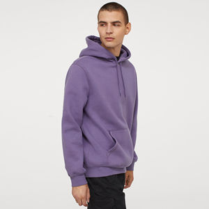 เสื้อฮู้ดโอเวอร์ไซส์สำหรับผู้ชายสไตล์ลำลองเสื้อมีฮู้ดผ้าฟลีซแบบสวมหัวสำหรับผู้ชายเสื้อผ้าแนวสตรีทพิมพ์ลายโลโก้แบบกำหนดเอง - Product Image 2