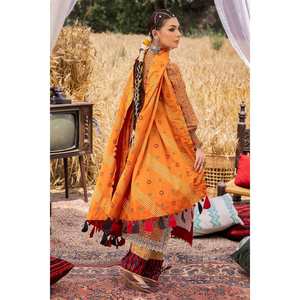 Traje de 3 Piezas sin Coser con Bordado Dorado Estampado para Mujer, Modelo CL-52640 - Product Image 2