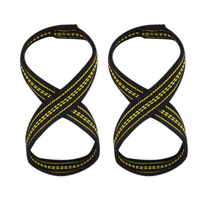 Gimnasio Fitness Figura 8 Correas de levantamiento de pesas en la mejor calidad y precio razonable para niños y niñas - Product Image 1