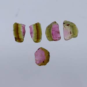 แตงโมธรรมชาติไบโอทัวร์มาลีนสไลซ์พลอยทัวร์มาลีนสำหรับทำเครื่องประดับหินอัญมณี - Product Image 2