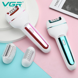 Depiladora Eléctrica 3 en 1 VGR732 para Mujer, Máquina de Depilación Indolora con Pinzas y Lima para Pies - Product Image 4