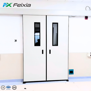 ประตูบานเลื่อนแบบสุญญากาศมาตรฐาน GMP สวิตช์ควบคุมระยะไกลประตูห้องปฏิบัติการไฟฟ้า - Product Image 1