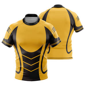 Maillot de rugby personnalisé unisexe, très demandé, avec logo personnalisé, respirant et léger, pour hommes - Product Image 3
