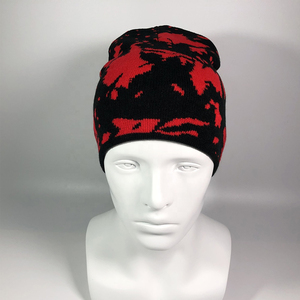 Custom <b>Winter</b> Beanie Hat Warm Knitted Skull <b>Cap</b> With Logo Embroidery Personalized Design <b>For</b> <b>Men</b> Women Cold Weather Headwear - Product Image 1