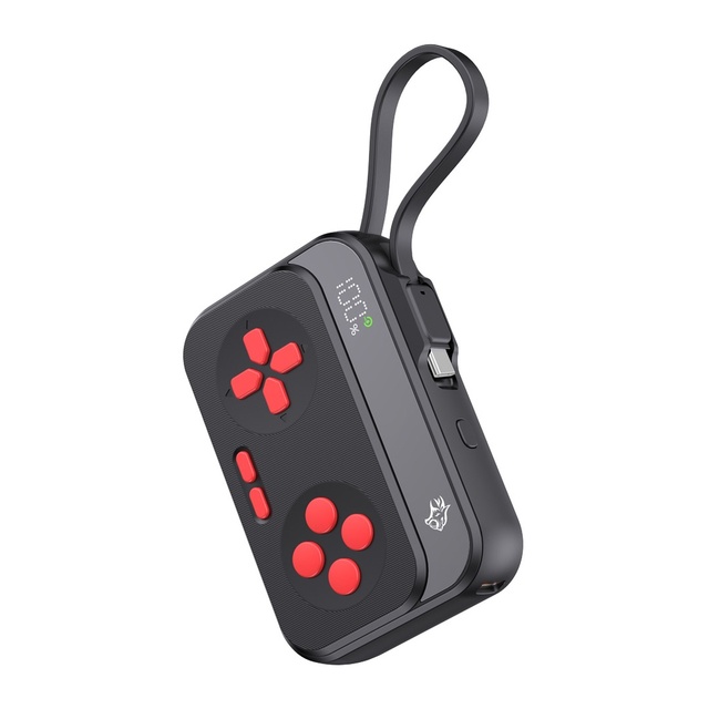 Porodo 10000mAh Portable Gaming Power Bank Type-C & USB-A Ports Includes Type-C Cable