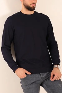 Men's Grey Sweatshirt Latest Durable Design Factory Supplier Waterproof Knitted Weave Best New Arrival for Sale - Product Image 5