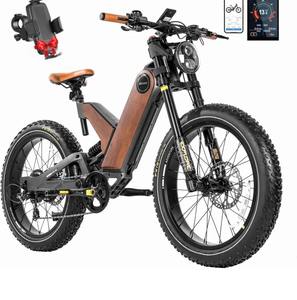 Última marca nueva ORIGINAL P5 bicicleta eléctrica plegable de alta velocidad batería de litio Marco de fibra de carbono Central 24 - Product Image 6
