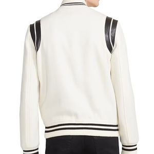 Buena calidad ligero personalizado Color de manga larga ropa elegante desgaste transpirable Varsity chaqueta para hombres - Product Image 2