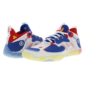 Adidas Harden Vol. 5 Futurenatura Zapatos Unisex Color de Zapatos: Blanco/Azul/Rojo 100% Auténticos - Product Image 3