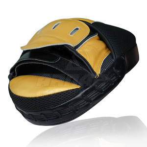 Almohadilla de enfoque de boxeo personalizada profesional almohadillas de mano de boxeo MMA Muay Thai Focus Mitt Pads - Product Image 6