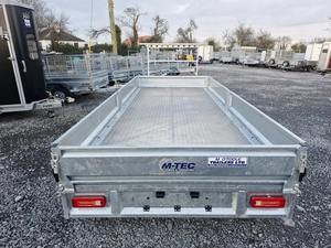 100% financiación disponible de Mtec 16x66 Tri axle dropsides remolque 3,5 Ton bruto - Product Image 4