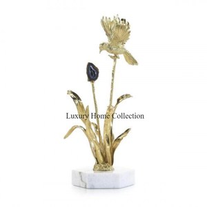 Moderne Meilleure Vente Métal Plaqué Or Hommes Et Femmes En Argent Poli Bague Ronde Moderne Art Créatif À La Main Décor À La Maison Accent - Product Image 6