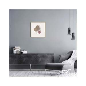 Cadre d'affiche doré 40 x 40 cm pour affichage mural - Product Image 1