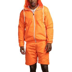 Moda de invierno Venta caliente Chaqueta cortavientos Conjunto de dos piezas de talla grande Mejor precio 100% nylon último diseño conjunto corto de invierno - Product Image 5