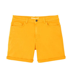 Nouveau style, shorts pour femmes de haute qualité, respirants, séchage rapide, couleur unie, taille élastique, taille haute, polyester/coton - Product Image 5