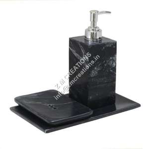 5 pièces de haute qualité moderne marbre salle de bain vanités ensemble écologique facile à nettoyer léger décor à la maison accessoires - Product Image 3