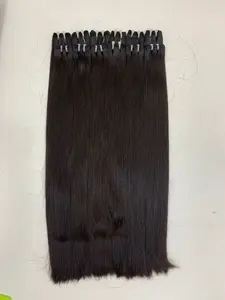 100% naturel indien Remy Extensions de cheveux ondulés faisceaux de l'Inde Temple vente de cheveux bruts - Product Image 6