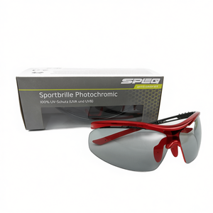 Gafas Deportivas SPEQ Fotocromáticas con Autotinte SP-1548C para Ciclismo, Motociclismo y Esquí (Rojo) - Product Image 2