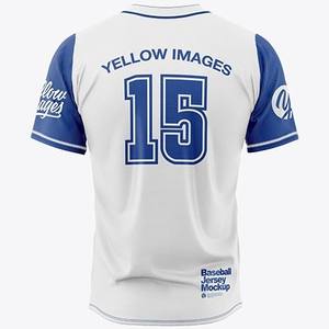 Vente en gros de maillot de baseball de haute qualité avec logo d'équipe personnalisé entièrement imprimé par sublimation respirant à séchage rapide 100% vêtements de softball - Product Image 4