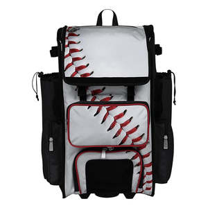 Sac à dos de baseball pour sports de plein air, personnalisable, vente en gros, sac de baseball pour softball, sublimation, sac de rangement pour équipement de baseball - Product Image 3