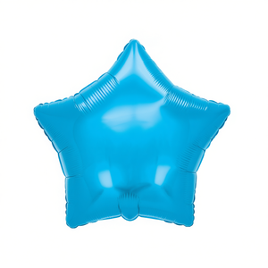 Palloncino a Forma di Stella in Foil Blu 24 Pollici per Decorazioni Festive - Product Image 2