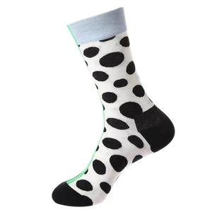 Custom Printed logo <b>Socks</b> For Men 100% Cotton High Quality Breathable <b>Soft</b> and Warmth Trendy Stretchable Mid Length Men <b>Socks</b> - Product Image 4
