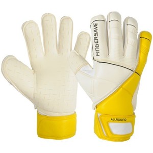 Gants de gardien de but en latex de contact 4mm personnalisés OEM avec paume et impression en silicone pour le football Gants personnalisables de gardien de but - Product Image 5