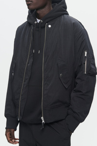 Chaqueta acolchada cómoda de estilo moderno para hombre, la mayoría de las tendencias con bordado de logotipo personalizado e impresión digital - Product Image 6