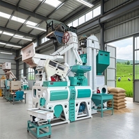 Machine à décortiquer le riz automatique Jinshunda, machine de traitement du paddy, usine de décorticage du riz