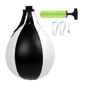 Professional Free <b>Standing</b> Leather Speed Ball Bag for Speed Training Punching Balls with Hanging Option - Product Image 3