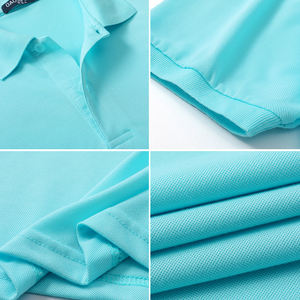 Camiseta estampada personalizada de secado rápido para hombre, camiseta POLO informal de manga corta con logotipo bordado para publicidad, camiseta para hombre - Product Image 2