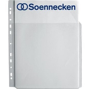 ซองใส่เอกสารโพลีโพรพิลีน Soennecken DIN A4 หนา 0.18 มม. แบบใส เปิดด้านบน แพ็ค 5 ชิ้น - Product Image 1