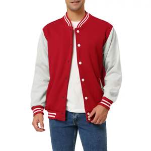 Chaquetas universitarias de lana personalizadas de calidad 2024 Outclass, parches bordados de béisbol de talla grande para la universidad, Letterman Varsity de invierno - Product Image 2