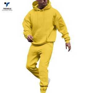 Chándal de Invierno Transpirable Hecho a Medida para Hombre, Estilo Jersey, 100% Algodón, Felpa, Ropa Casual para Venta en Línea - Product Image 1
