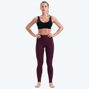 Mallas deportivas de entrenamiento con logotipo personalizado Para Mujer Gimnasio Leggings de yoga sin costuras Cintura alta Tejido de punto Mujer Fitness - Product Image 1