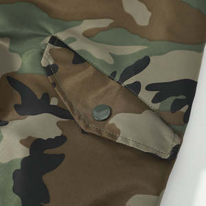 Chaqueta Bomber de Moda Urbana para Hombre, Estilo Casual, Bordada, Impermeable, Ecológica, de Nailon, Cortavientos de Invierno - Product Image 3