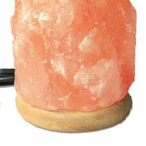 Lampe au sel de l'Himalaya USB vente en gros Veilleuse de roche en cristal rose avec emballage personnalisé du logo OEM - Product Image 3