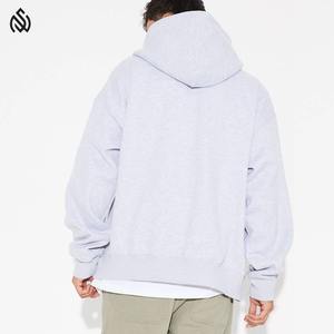 Alta calidad 100% algodón manga larga gota hombro venta al por mayor de gran tamaño invierno grueso hombres personalizado Chenille bordado sudaderas con capucha para hombres - Product Image 5