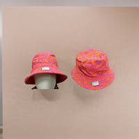 Cappello da donna personalizzato in pelliccia sintetica con stampa, motivo color block, per l'estate, da spiaggia, per il sole, vivace, per feste, ciclismo, casual, quotidiano