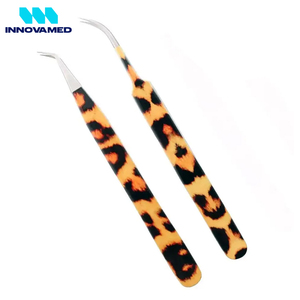 Pinzas de Extensión de Pestañas Impresas de Calidad Premium, Herramienta Profesional para Aplicar Pestañas, para Estilismo de Pestañas Clásicas y de Volumen, Salón de Belleza - Product Image 6