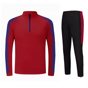 Vente en gros d'uniformes de football à manches longues en polyester 100% de qualité supérieure avec logo sur mesure uniformes de football - Product Image 4