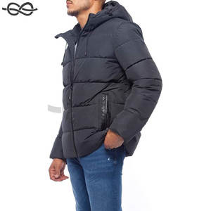 Veste matelassée lourde pour hommes Manteau d'hiver à bulles Doublure thermique réfléchissante Vêtements d'extérieur Chaleur Confort Temps froid - Product Image 4