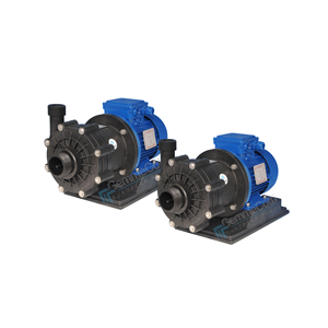 Pompe centrifughe a trascinamento magnetico di alta qualità modello ht2 15 PP PVDF con motore 1,1 kw, 1,5 o 2.2kw realizzate con pompa dell'acqua in plastica - Product Image 2
